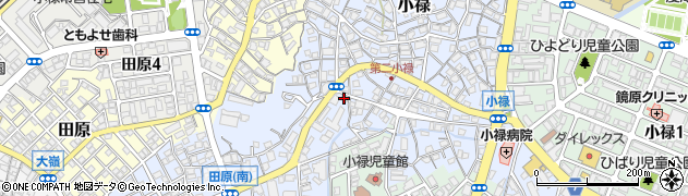 沖縄剛柔流空手道協会研修館周辺の地図
