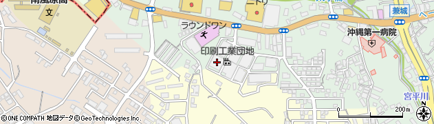 沖縄県島尻郡南風原町兼城555周辺の地図