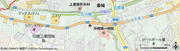 七輪焼肉 安安 南風原店周辺の地図