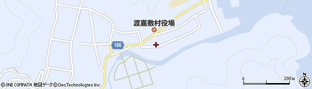 渡嘉敷郵便局 ＡＴＭ周辺の地図