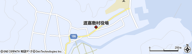 沖縄県渡嘉敷村（島尻郡）周辺の地図