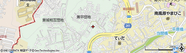 沖縄県島尻郡南風原町兼城301周辺の地図