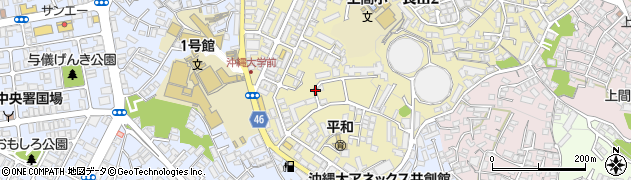 長田南公園周辺の地図