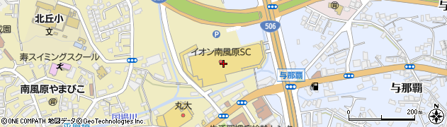 堺整骨院　南風原院周辺の地図