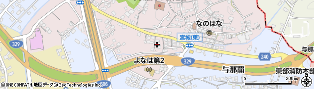 沖縄県島尻郡南風原町宮城306周辺の地図