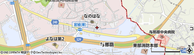 沖縄県島尻郡南風原町宮城14周辺の地図