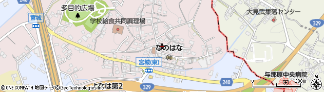 沖縄県島尻郡南風原町宮城40周辺の地図