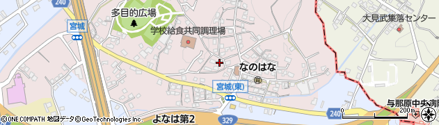 沖縄県島尻郡南風原町宮城216周辺の地図