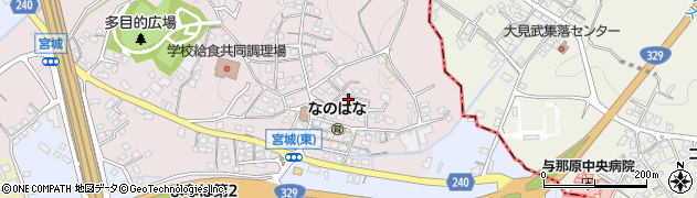 沖縄県島尻郡南風原町宮城60周辺の地図