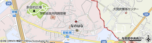 沖縄県島尻郡南風原町宮城58周辺の地図