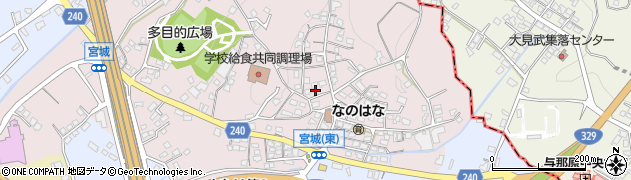 沖縄県島尻郡南風原町宮城210周辺の地図