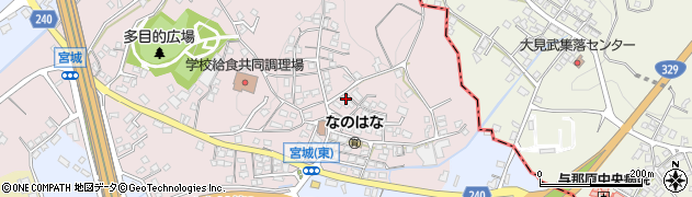 沖縄県島尻郡南風原町宮城57周辺の地図