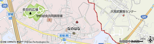 沖縄県島尻郡南風原町宮城86周辺の地図