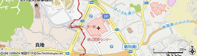 沖縄県立南部医療センター・こども医療センター周辺の地図