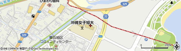 岐阜女子大学　沖縄サテライト校周辺の地図