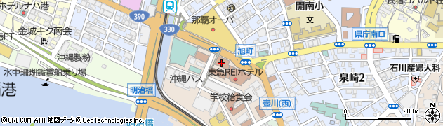 沖縄県市町村自治会館管理組合周辺の地図