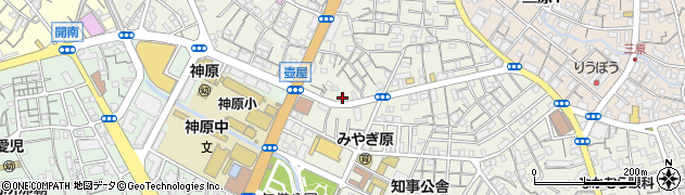 知名アパート周辺の地図