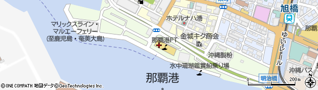 沖縄県那覇市通堂町周辺の地図