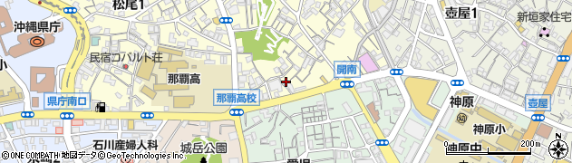 株式会社アイチコーポレーション九州支店沖縄営業所周辺の地図