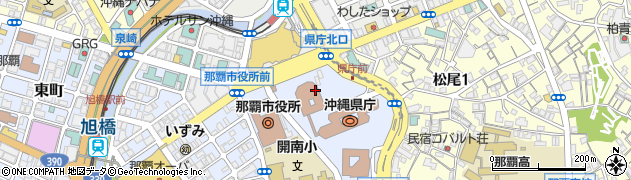 沖縄県議会　議員・赤嶺昇・副議長周辺の地図