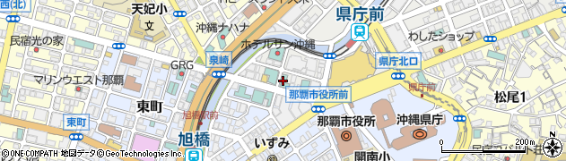 コンフォートホテル那覇県庁前周辺の地図