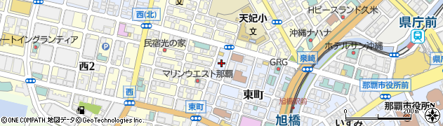沖縄県那覇市東町27周辺の地図