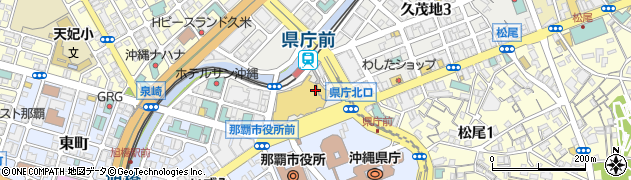 千鳥饅頭総本舗沖縄リウボウ店周辺の地図