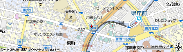 東横ＩＮＮ那覇旭橋駅前周辺の地図