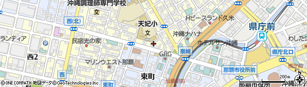 大東寿司栄喜周辺の地図