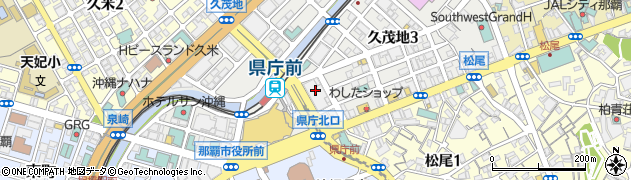 沖縄銀行　融資部代理貸付センター周辺の地図