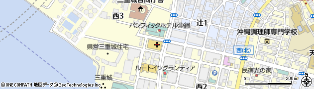 ジョイフル恵利沖縄店周辺の地図