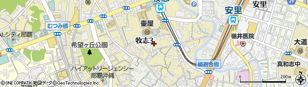 仲座アパートＢ周辺の地図