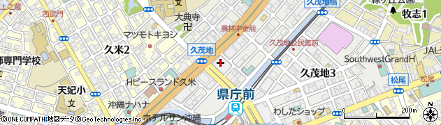 株式会社沖縄タイムス社　広告局営業部周辺の地図