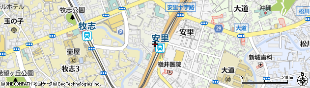 安里駅前こまつ歯科医院周辺の地図
