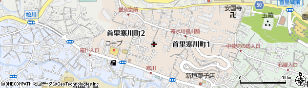 ＫＵＭＯＮ那覇寒川教室周辺の地図