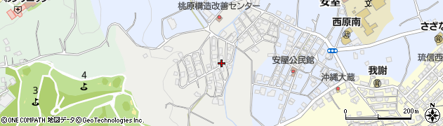 沖縄県中頭郡西原町桃原68周辺の地図