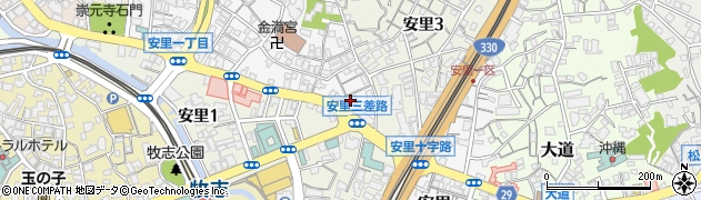 沖縄インヴェスティゲーションオフィス周辺の地図