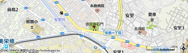 崇元寺公園周辺の地図