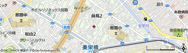 ユニオン前島店周辺の地図