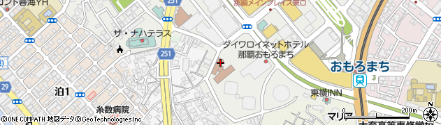沖縄県労働金庫　ローンプラザおもろまち周辺の地図