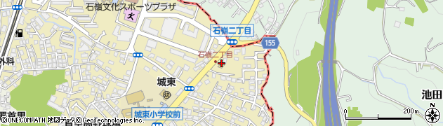 ファミリーマート首里城東店周辺の地図