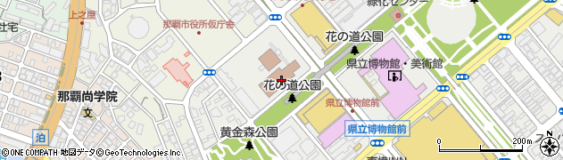 沖縄総合事務局運輸部企画室周辺の地図