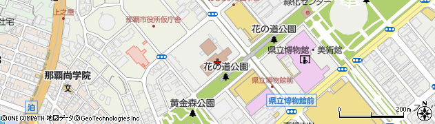 沖縄総合事務局周辺の地図