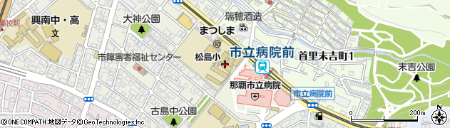 松島こども園周辺の地図