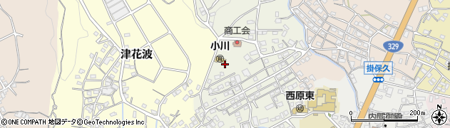沖縄県西原町（中頭郡）小橋川周辺の地図
