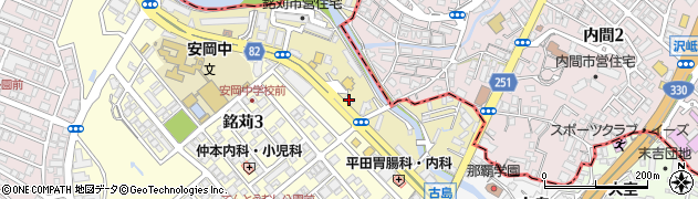 仲本鉄砲火薬店周辺の地図