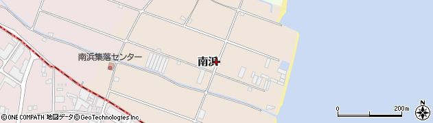 沖縄県中城村（中頭郡）南浜周辺の地図