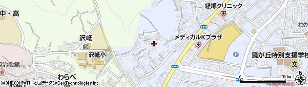 沖縄県浦添市経塚253-22周辺の地図