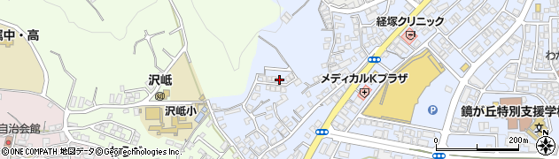 沖縄県浦添市経塚253周辺の地図