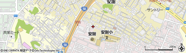 名城サウンドアカデミー安謝教周辺の地図